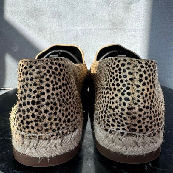 Sole Society Cheetah Print Calf Hair Espadrilles Flats Women’s Size 8.5M US - Picture 4 of 8